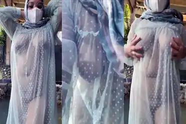 Bokep Jilbab Baju Transparan Outdoor Amatir